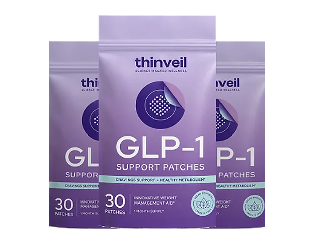 Thinveil GLP-1 Support Patches — 3-Monats-Vorrat
