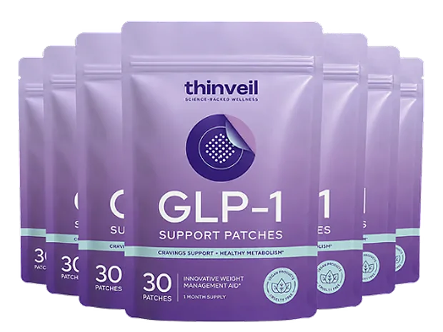 Thinveil GLP-1 Support Patches — 6-Monats-Vorrat